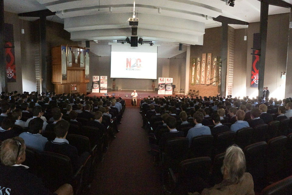 Paul Stanley talks to more than 400 Students at The Kings School in Sydney
