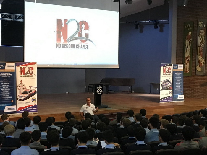 Matt Speakman with N2C at The Kings School