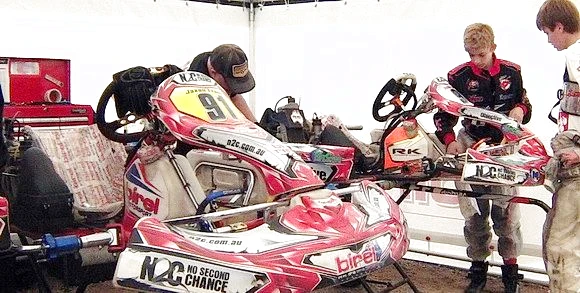 N2C Kart Team has Difficult Time at Lithgow