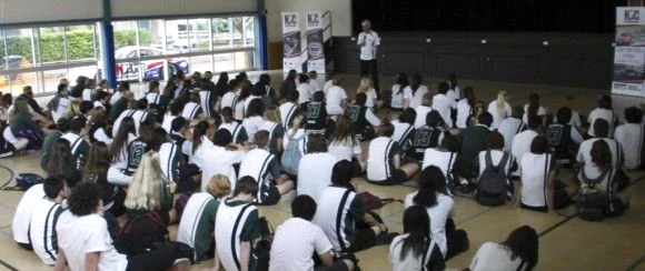 N2C Visits Merrimac State High School