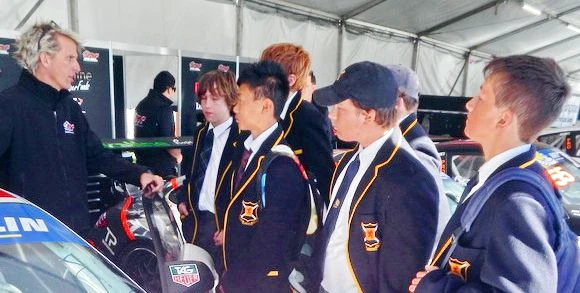 Scotch College Students Visit N2C at Clipsal