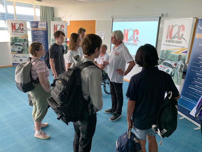 N2C presenters with the students at Darwin High School