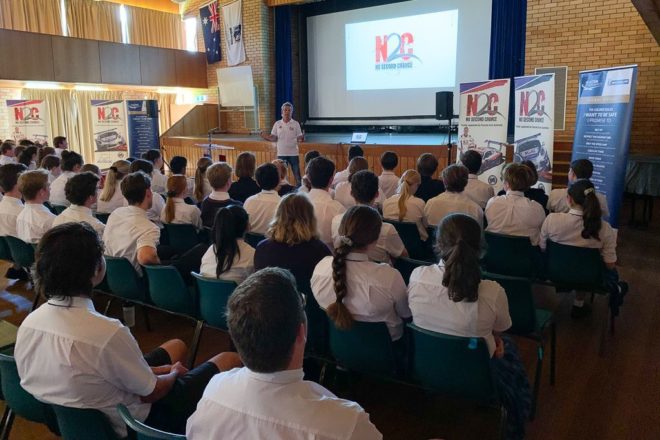 N2C Presenter Warren Luff Speaks at Scots All Saints in Bathurst