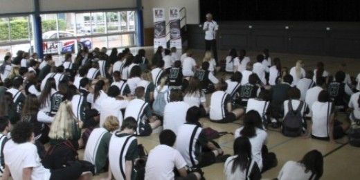 N2C Visits Merrimac State High School