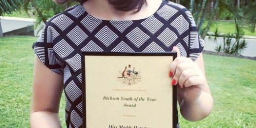 Maddy Houston Recognised for her Efforts